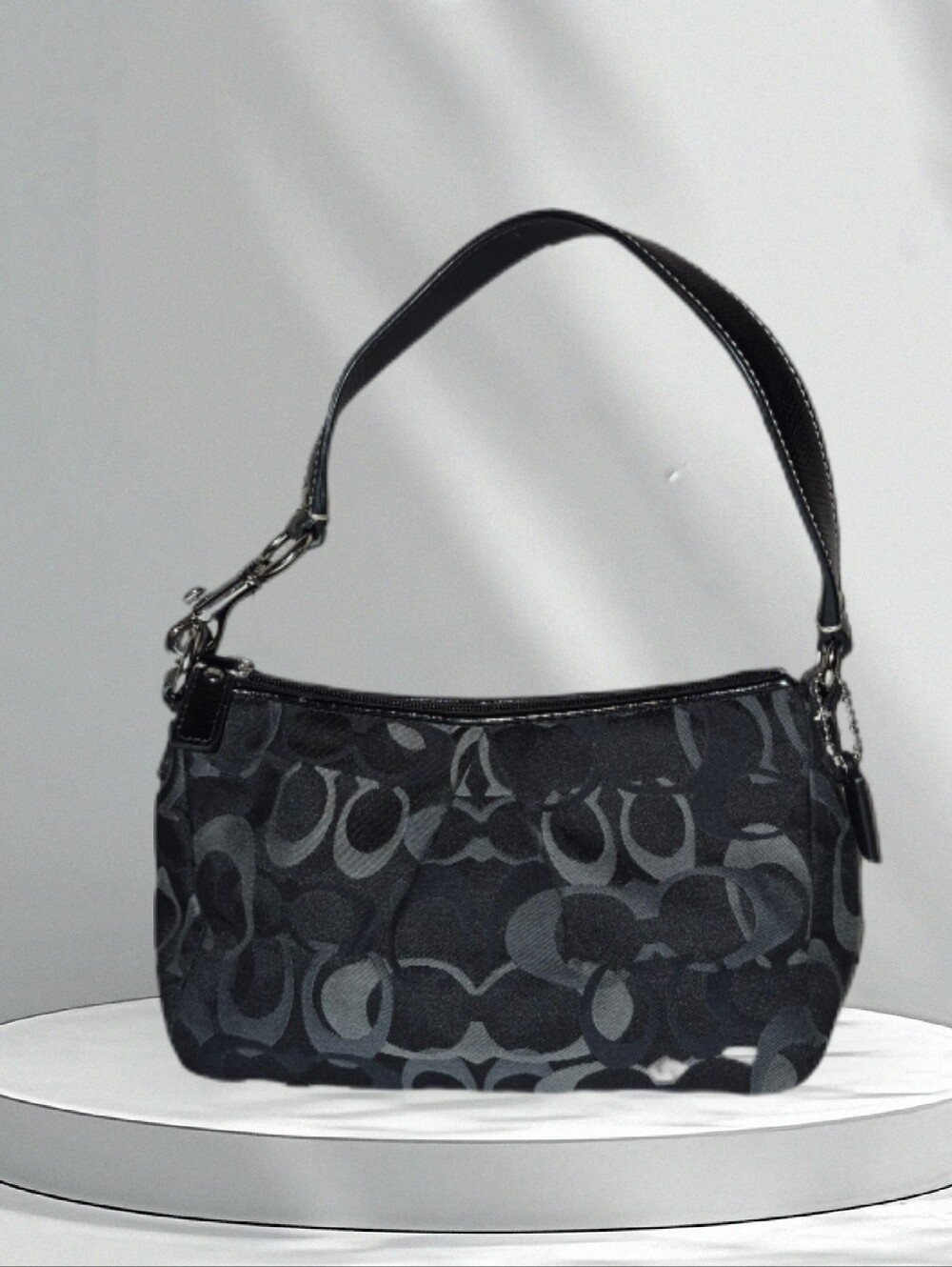 Coach Chelsea Optic Signature Demi Shoulder Bag